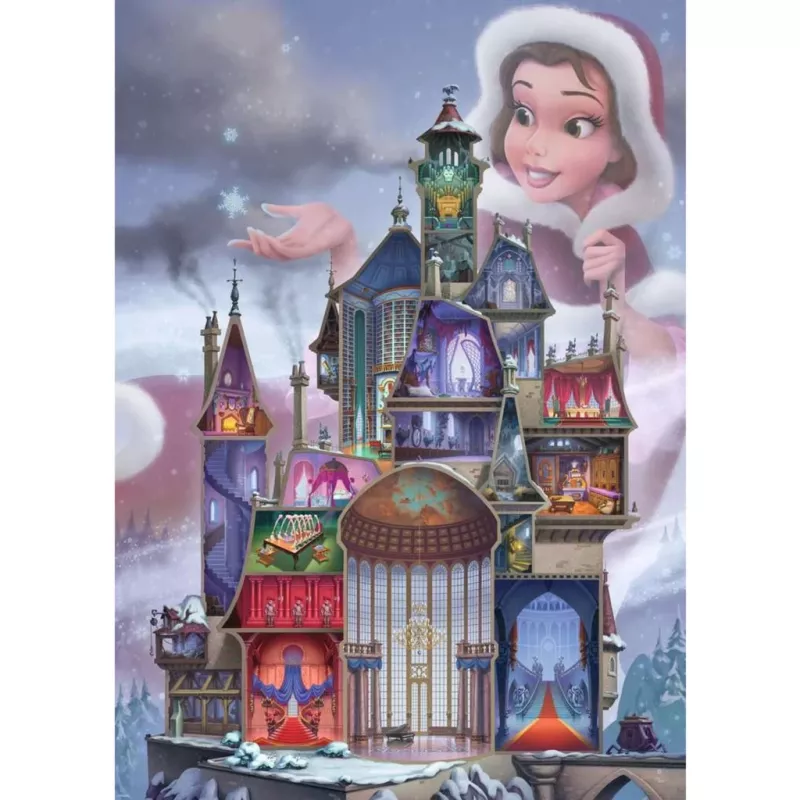 Puzzle Disney Castle Collection: Belle (1000 dielikov)