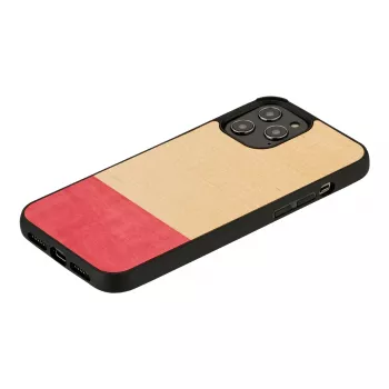 Puzdro na telefón man and wood pre iPhone 12 Pro Max — miss match čierna