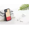 Puzdro na smartphone man and wood pre iPhone 11 — čierna, asymetrický dizajn