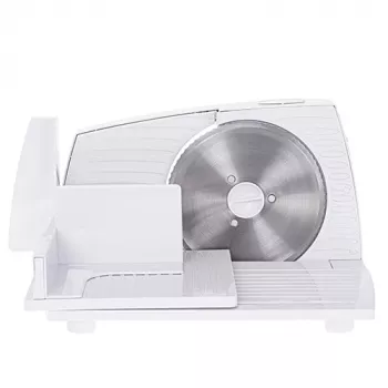 Adler AD 4703 krájač elektrický 150 W biely plast