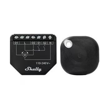 WiFi ovládanie rolety Shelly Shutter BLU (Shelly_Shutter_BLU_1) Bluetooth tlačidlo, odolné puzdro