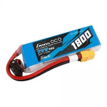 GensAce G-Tech LiPo 1800mAh 7.4V 45C 2S1P XT60 batéria