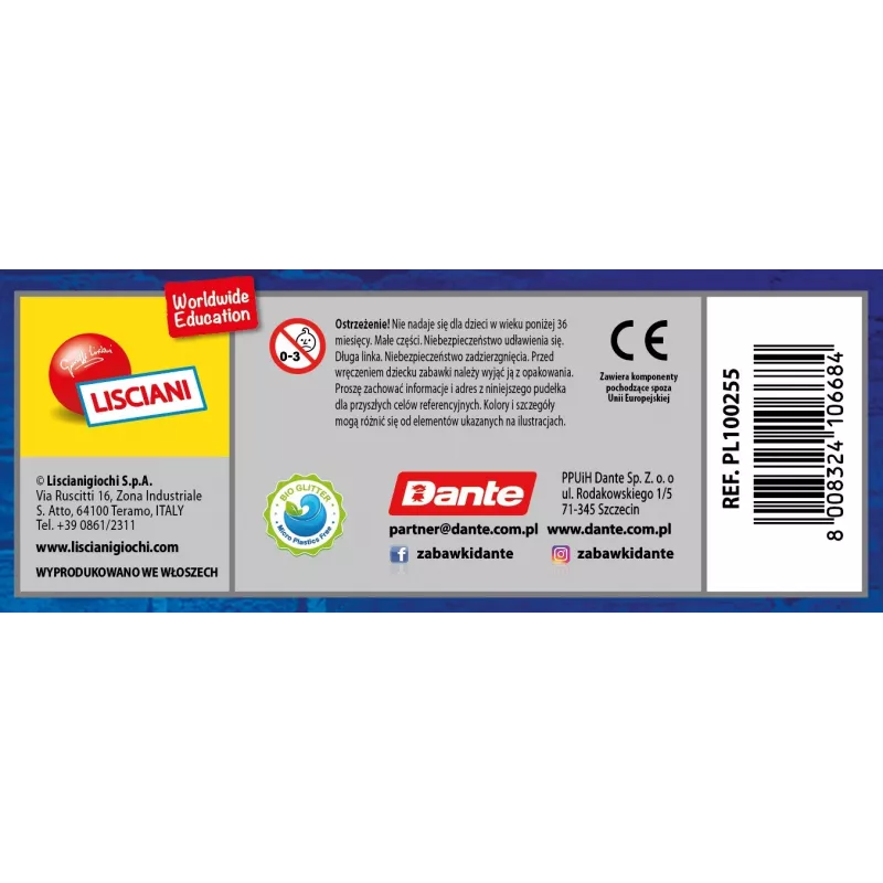 Vzdelávacia vedecká sada Liscianigiochi Crazy Science Hexenhaus (model 304-PL100255)