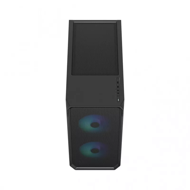 Fractal Design Focus 2 RGB Tempered Glass Mid Tower ATX PC skriňa - čierna