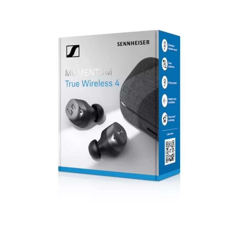 SENNHEISER Momentum MTW4 bezdrôtové Bluetooth Noise-Cancelling športové slúchadlá – čierna & grafitová