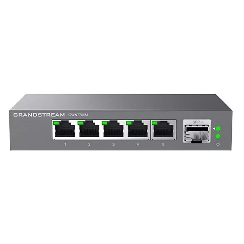 Grandstream Networks GWN7701PA sieťový switch neupravovateľný Gigabit Ethernet (10/100/1000) čierny