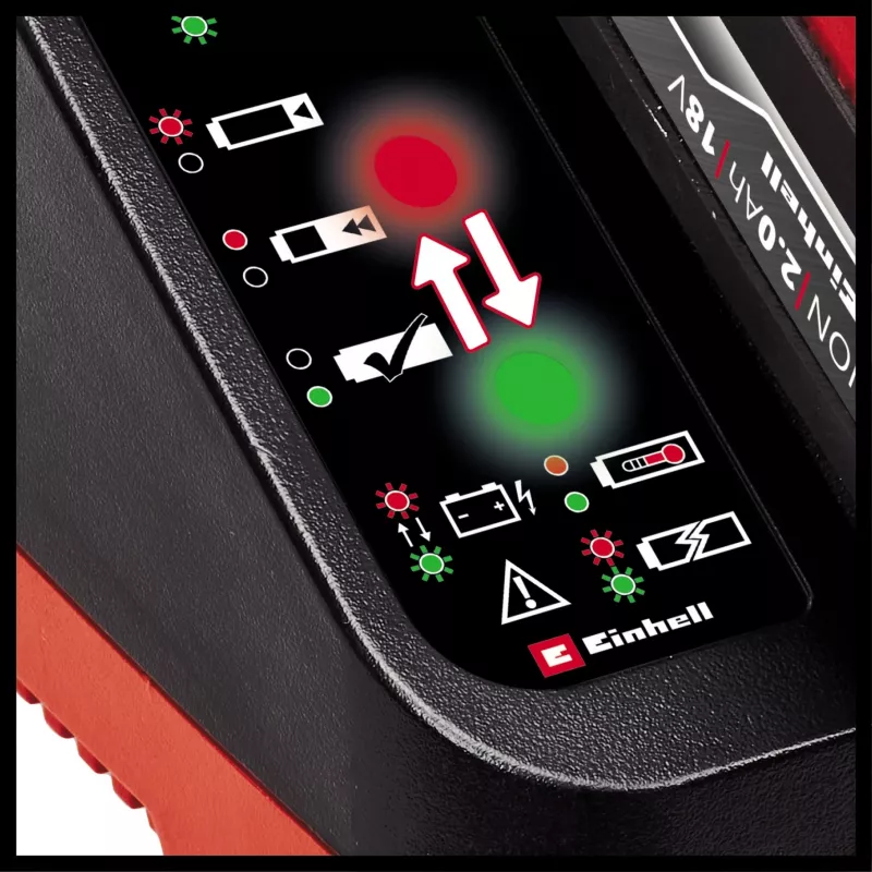 Nabíjačka batérií Einhell Power X-Car Charger 3A zapaľovač cigariet červená