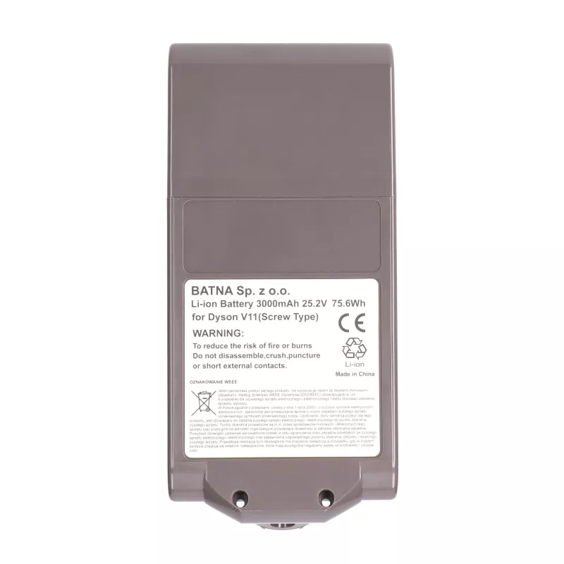 Batéria Dyson pre vysávač V11 skrutka 25,2 V 3000 mAh