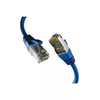 EFB-Elektronik CAT8.1 modrý 0,25m RJ45 patch kábel S/FTP PIMF LSZH 2000M 40GB sieťový kábel výrobca: EFB Elektronik (EC020200233)