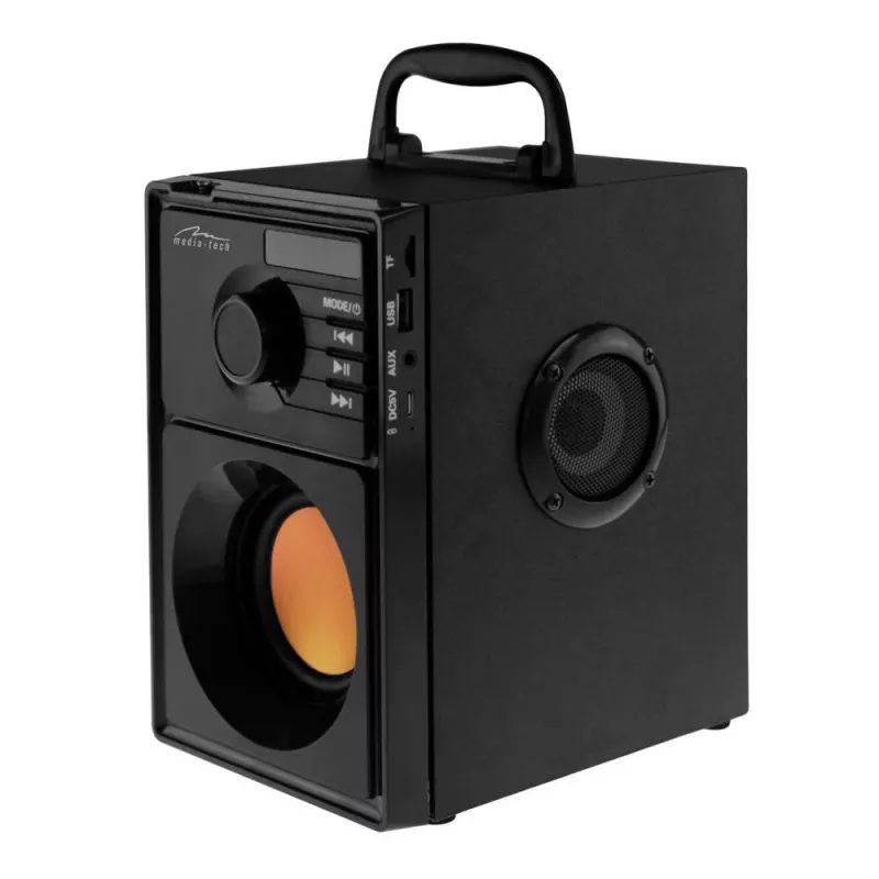 Media-Tech BOOMBOX BT 15 W stereo prenosný reproduktor čierny