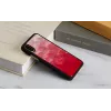 Obal na smartphone iKins pre iPhone XS / XS S – pink lake a čierny, ochranné puzdro