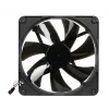 Ventilátor Noiseblocker BlackSilentPro PK3 14 cm čierny