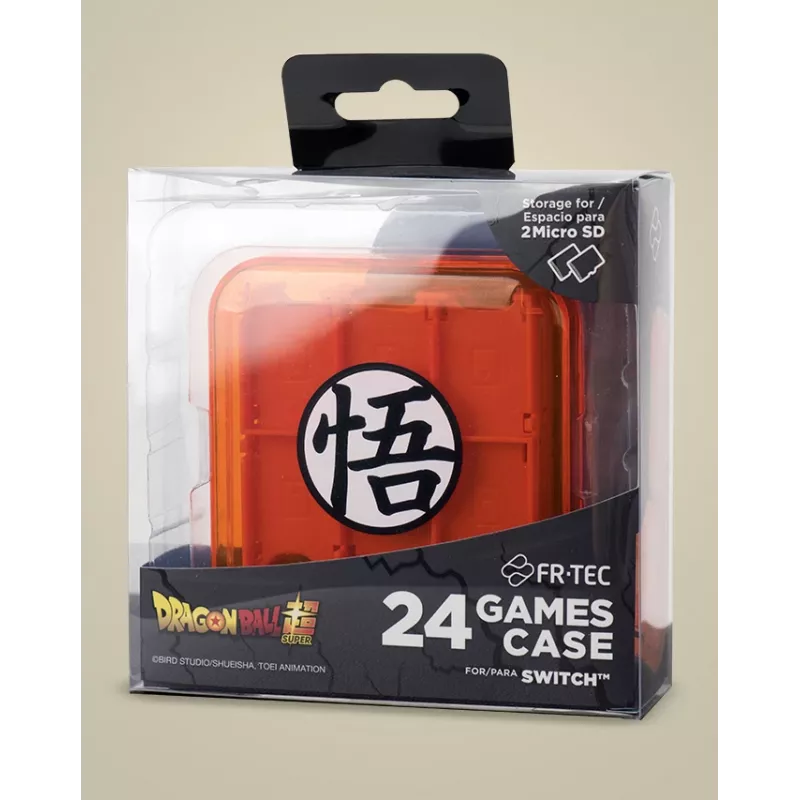 Puzdro na cartridge FR-TEC Dragon Ball Super Nintendo Switch oranžová