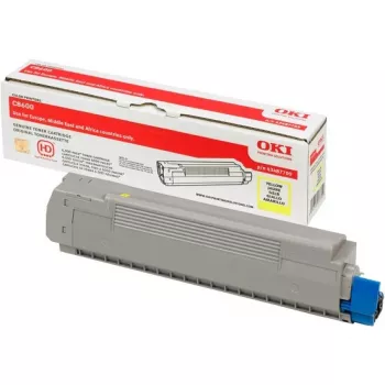 Toner OKI 43487709 až do 6000 strán žltý