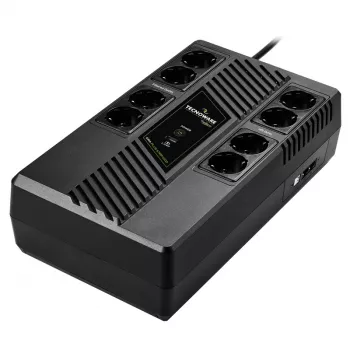 Záložný zdroj TECNOWARE Era Plus Strip 1000, line-interactive 1 kVA / 700 W, 8 výstupov Type-F, VRLA batéria, 4,4 kg
