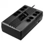 Záložný zdroj TECNOWARE Era Plus Strip 1000, line-interactive 1 kVA / 700 W, 8 výstupov Type-F, VRLA batéria, 4,4 kg