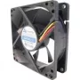 Chieftec AF-0825PWM počítačový chladiaci systém ventilátor počítačovej skrine čierny