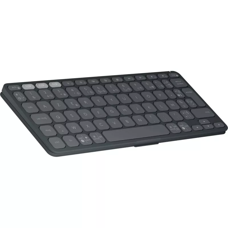 Logitech Keys-To-Go 2 klávesnica univerzálna Bluetooth AZERTY francúzska grafitová