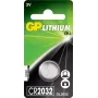 Lítiová gombíková batéria GP CR2032 3V, 1 ks (blister)