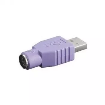 Microconnect USBA-M/PS2-F USB A PS2 fialový kábelový rozhranový adaptér (USB ADAP A-M/PS2-F)