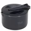 Elektrická rýchlovarná kanvica Adler AD 1377G, objem 0,6 L, 600 W, sivá, plast/silikón/nerez