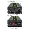 Qoltec 51923 čistý sínusový menič Monolith | 3000W | 6000W | 24V na 230V | LCD