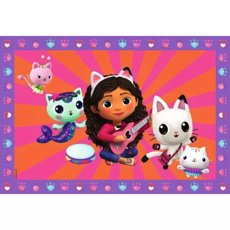 Junior Paint by Numbers - DreamWorks Gabby's Dollhouse (2 dizajny)