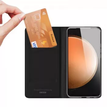 Nevox puzdro s peňaženkou pre Samsung Galaxy S25 FE, čierna (2575)