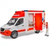 Bruder 1/16 Mercedes-Benz Sprinter sanitka s vodičom