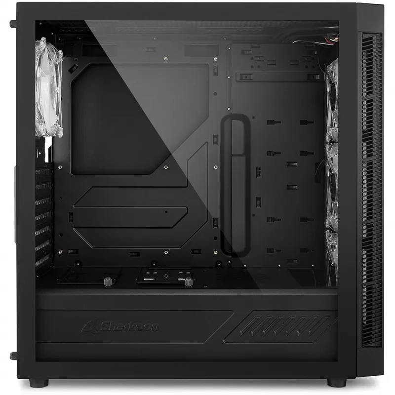 PC skriňa Sharkoon TG6M RGB Tower čierna