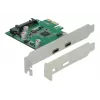DeLOCK PCI Express x1 karta na 2 x USB Type-C™ konektor samica