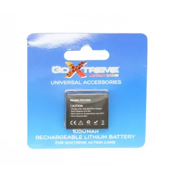 GoXtreme 1050mAh 3,7 V batéria pre Rallye, Endurance, Discovery & Pioneer