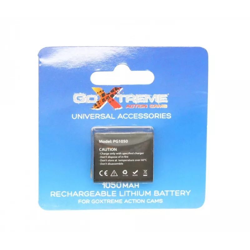 GoXtreme 1050mAh 3,7 V batéria pre Rallye, Endurance, Discovery & Pioneer