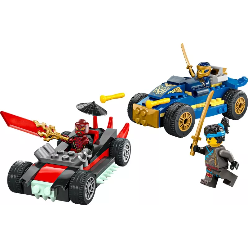 Stavebnica Ninjago 71840 Pretekársky súboj Rogue vs. Drix