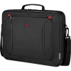 Taška na notebook Wenger BQ 16 Clamshell — vodeodolné čierne puzdro pre 16-palcové notebooky, robustné ochranné puzdro