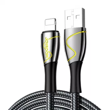 USB nabíjací a dátový kábel Joyroom S-2030K6, 2,4 A, 2 m, čierny