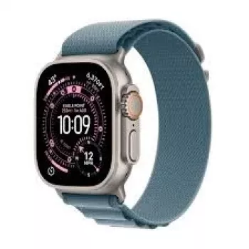 Smartwatch Apple Watch Ultra 3 49 mm s elegantným svetlomodrým remienkom, GPS a Cellular (MEWK4QC/A)
