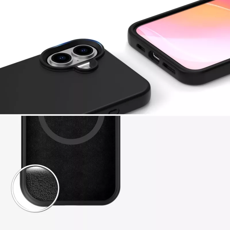 4smarts silikónové puzdro Cupertino pre Apple iPhone 16 kompatibilné s MagSafe