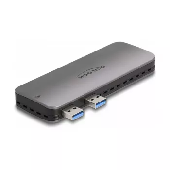 Puzdro na SSD DeLOCK USB 3.2 Gen 2 pre PlayStation5 M.2 NVMe bez nástrojov