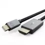 Mini DisplayPort na HDMI kábel CABLETIME — 1,8 m, 4K@30Hz
