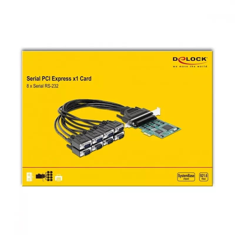Interný RS-232 adaptér DeLOCK 90411