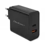 Qoltec 52380 Super Quick PD nabíjačka | 1xUSB-C | 1xUSB | 65W | 5-20V | 1,5-3,25A | čierna