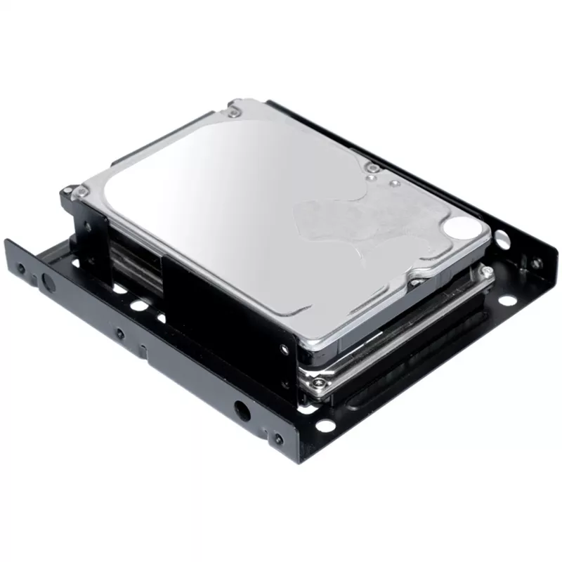 Montážny rám ultron Interný 2x2.5 SSD/HDD kov čierny (377215)