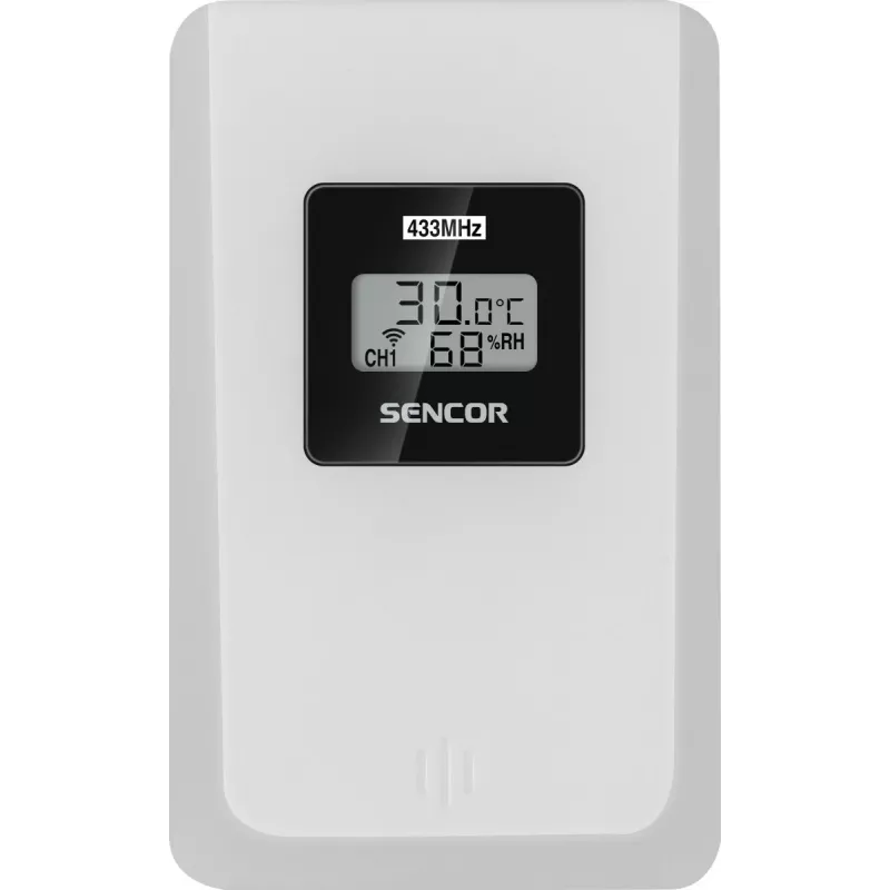 Sencor SWS 3000 W meteorologická stanica s nabíjacou stanicou a bezdrôtovým senzorom, biela