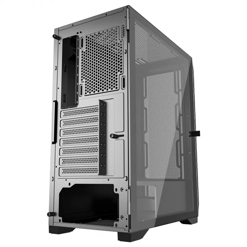 Gembird CCC-FC-M200 herná ATX skriňa, Fornax M200, Mesh, bez ventilátorov, čierna