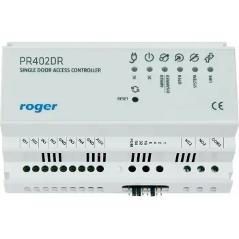 Prístupový kontrolér RoGer PR402DR 9050 – jednotka kontroly vstupu do dverí s rozšírenými bezpečnostnými funkciami