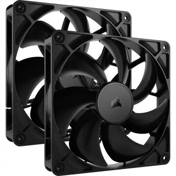 Corsair RS140 140mm skriňový ventilátor balenie 2 ks čierna