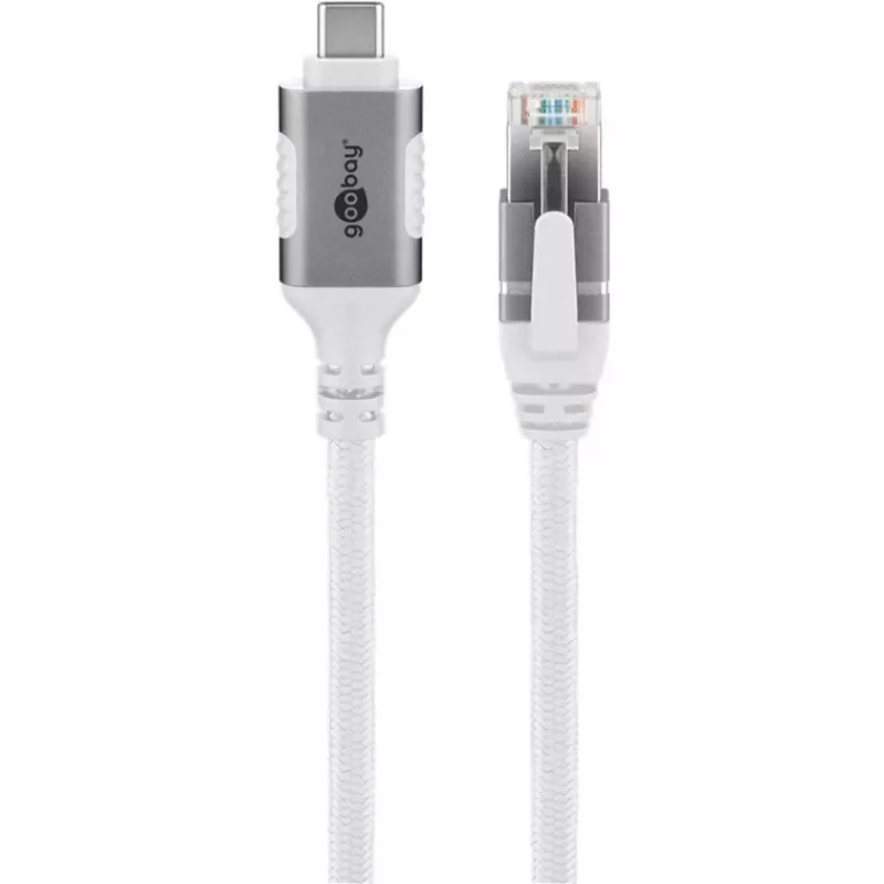 Goobay 74178 - sieťový adaptérový kábel USB 3.1 Type-C Gigabit Ethernet 5 m - sieťová karta - 1 000 Mbit/s (74178)
