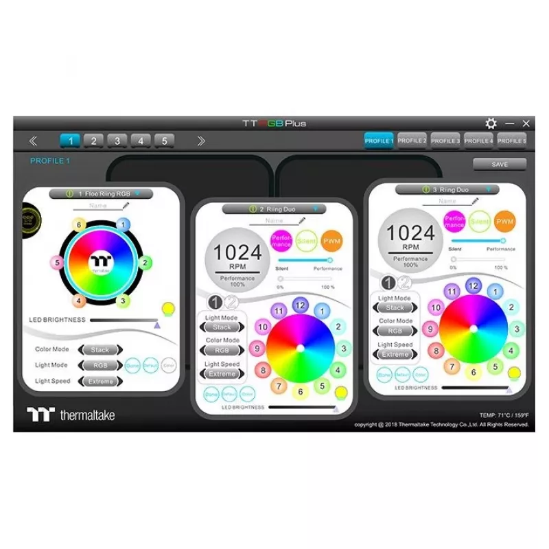 All-in-One kvapalinový chladič Thermaltake Floe DX RGB 360