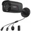 Reolink P330 4K IP bezpečnostná kamera, 8 MP 3840 x 2160, do interiéru aj exteriéru, vstavaný mikrofón, nočné videnie 30 m, čierna